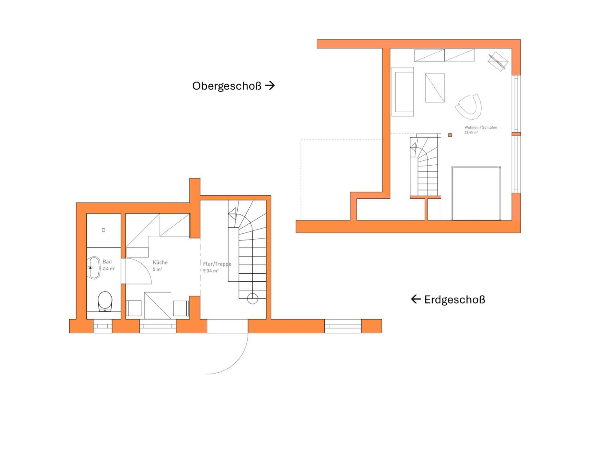 Ferienwohnung Lotti 제바트헤링스도르프 외부 사진